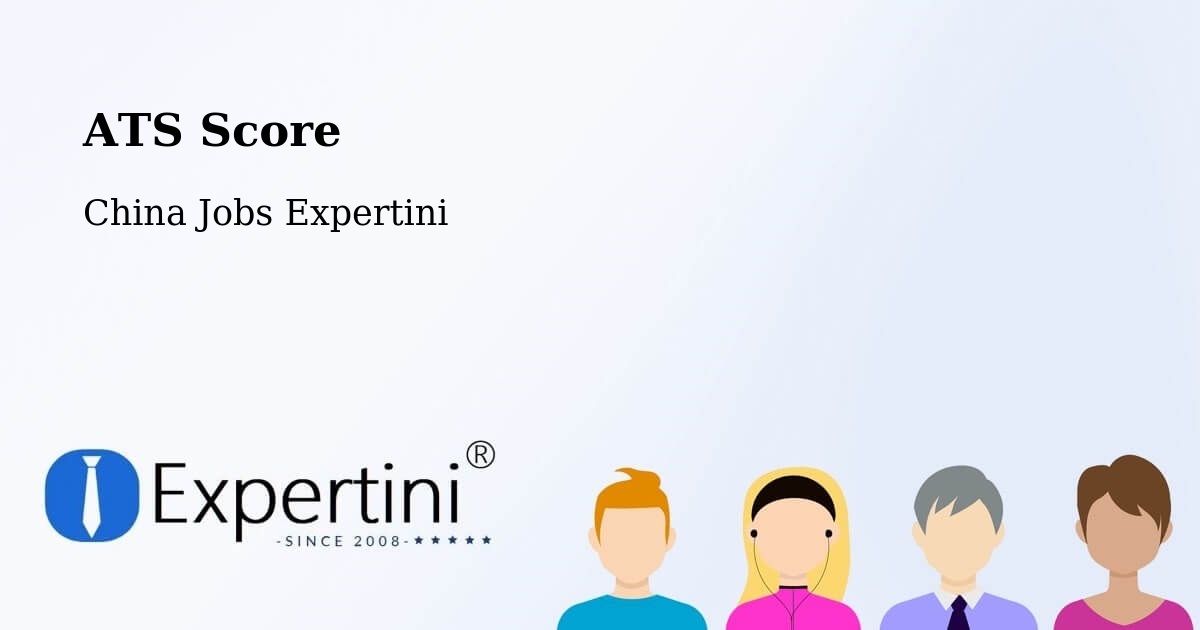 Resume ATS Score & Job Description Match Tool – Rizhao - China Jobs Expertini