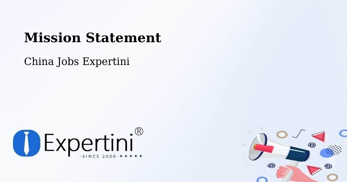 Corporate Mission – Rizhao - China Jobs Expertini
