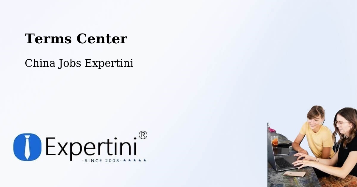 Terms of Service – Rizhao - China Jobs Expertini